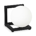 Ideal Lux - LED Stolná lampa ANGOLO 1xG9/3W/230V čierna